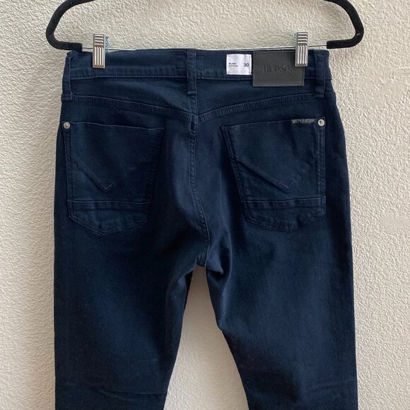 NWOT Hudson Jeans Blake Slim Straight Dark Wash Men's Size 30 x 34.5 - Picture 1 of 8